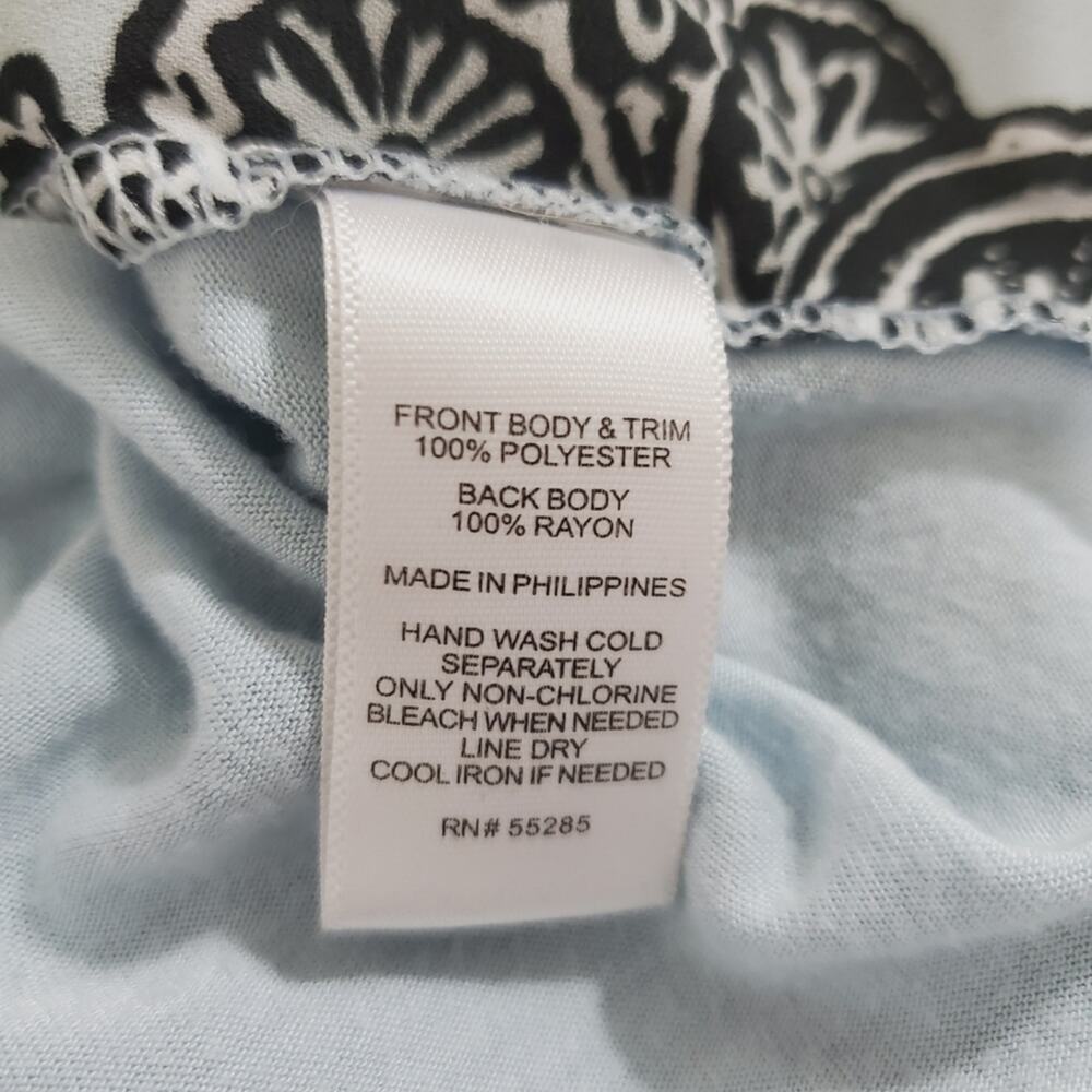 Express | Patterned Lightweight Keyhole Tie Back … - image 4